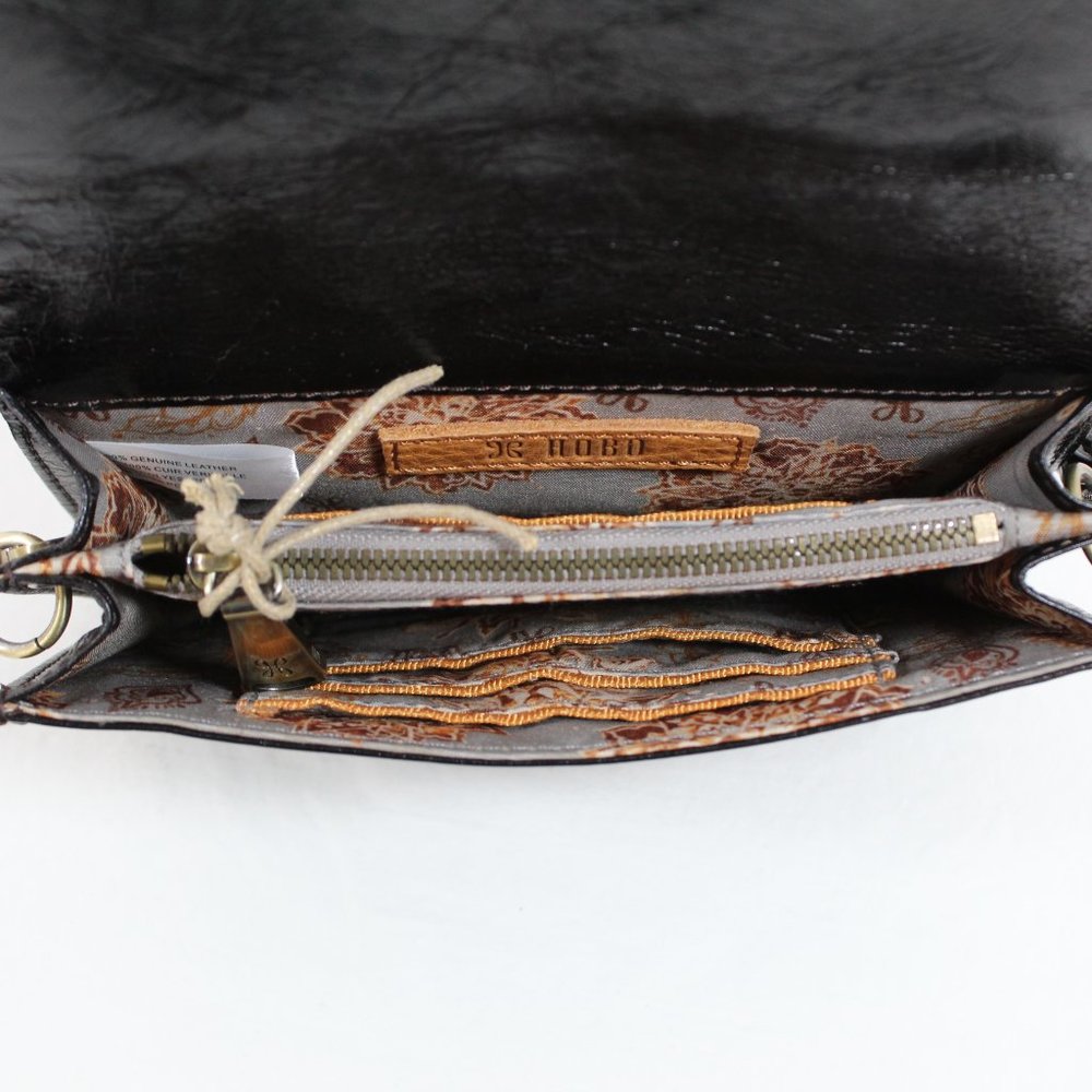 Hobo International Jetty Leather Crossbody - Black - Picture 4 of 6